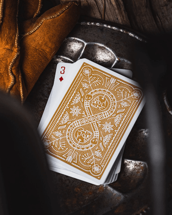 Drifters Playing Cards - Brown Playing Cards by Art of Play