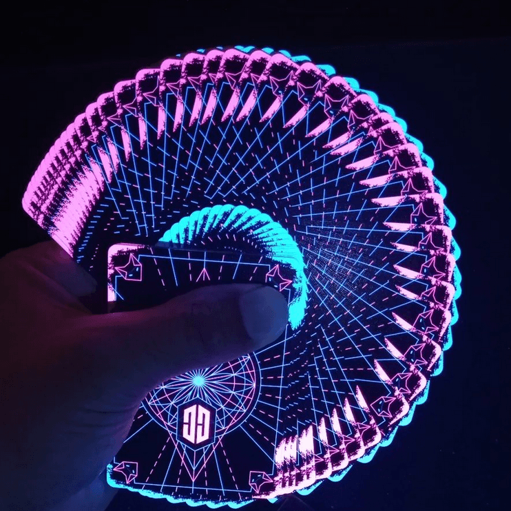 Glow Playing Cards by Chris Cards Playing Cards by Chris Cards