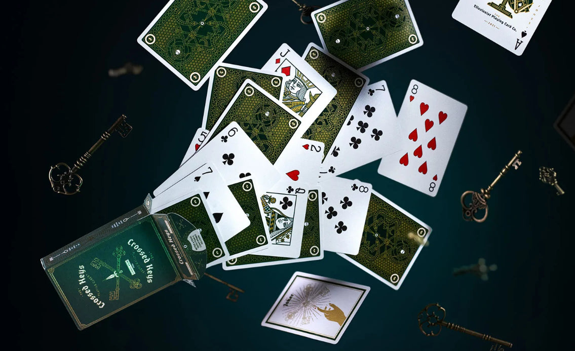 Crossed Keys Playing Cards -  2nd Edition Playing Cards by Ellusionist