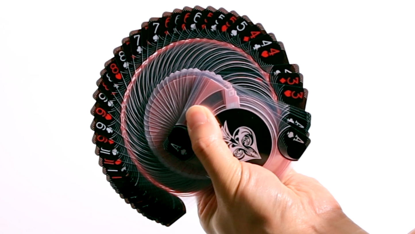 Transparent Playing Cards - Red Playing Cards by MPC