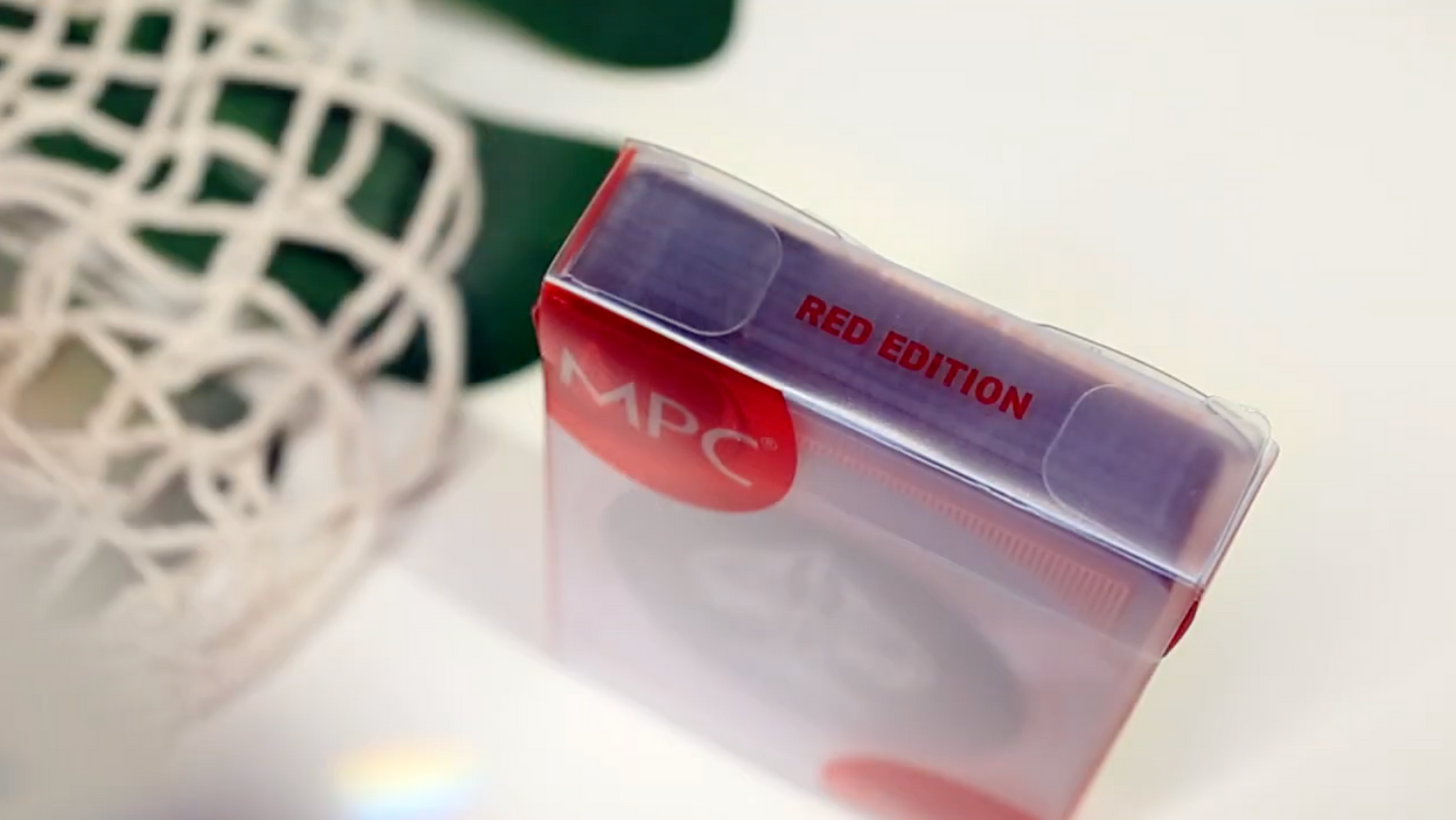 Transparent Playing Cards - Red Playing Cards by MPC