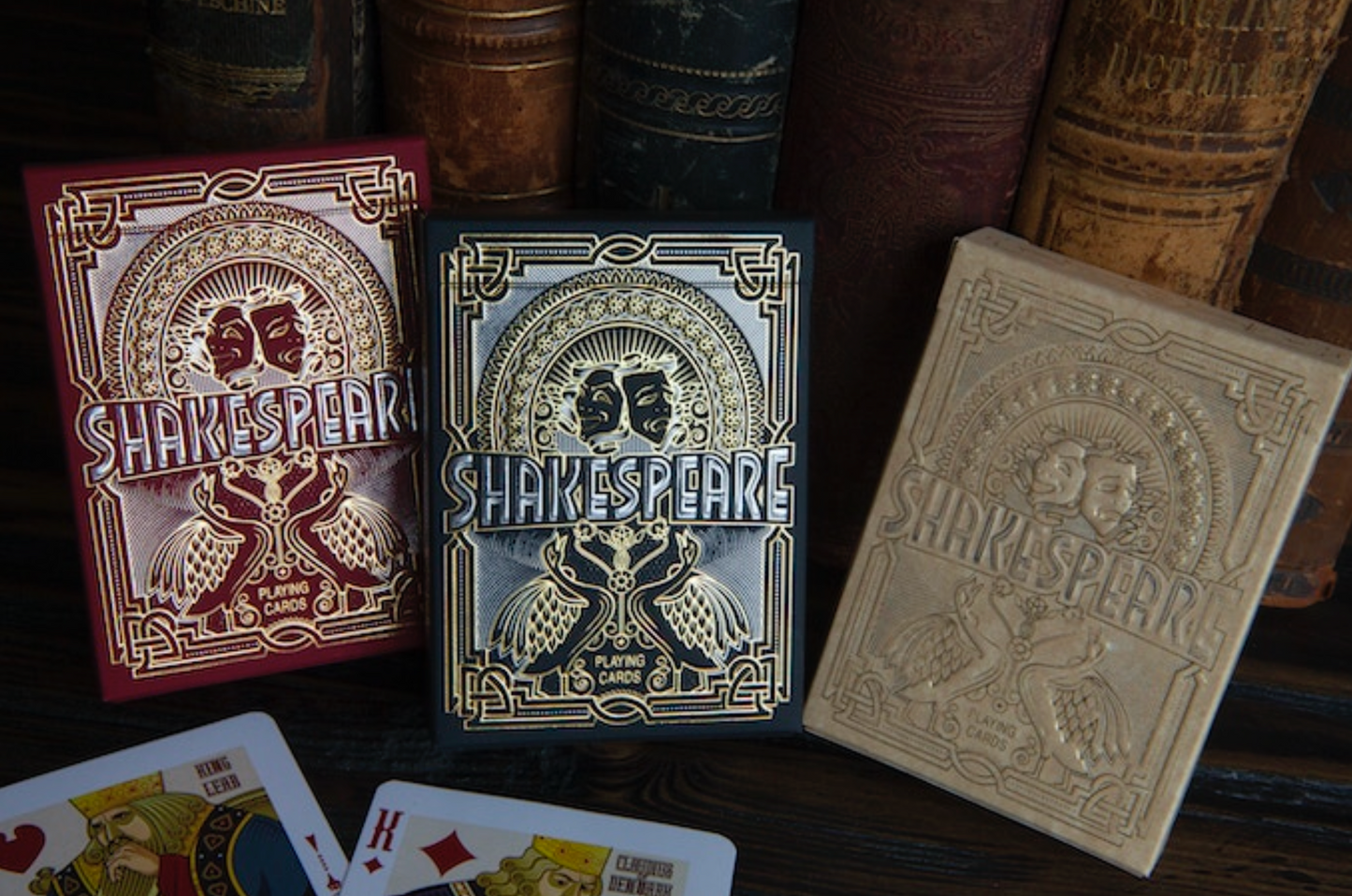 Shakespeare Playing Cards Playing Cards by Maksym Lebedyk
