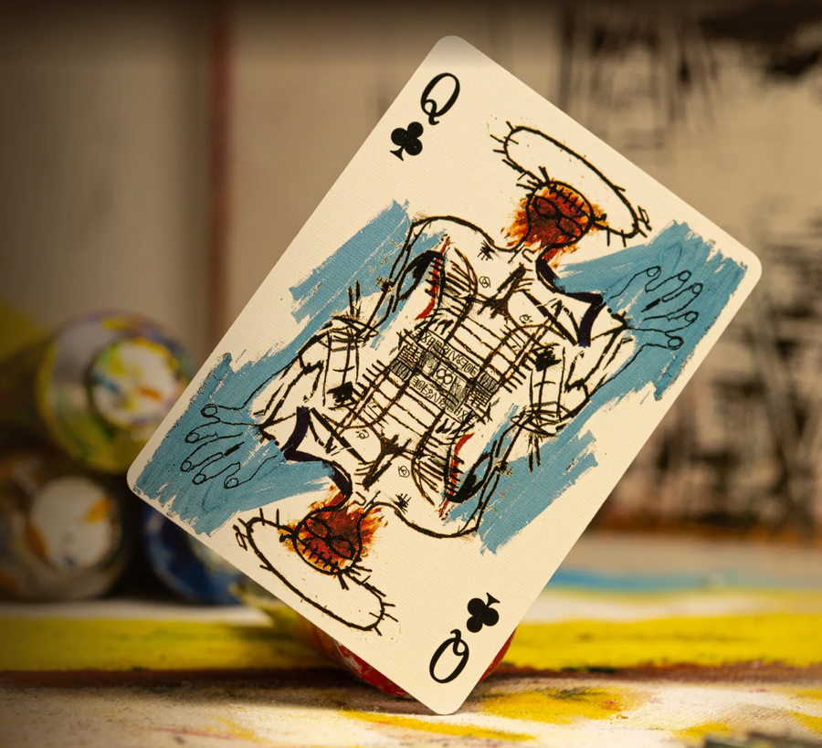 Basquiat Playing Cards Playing Cards by Theory11