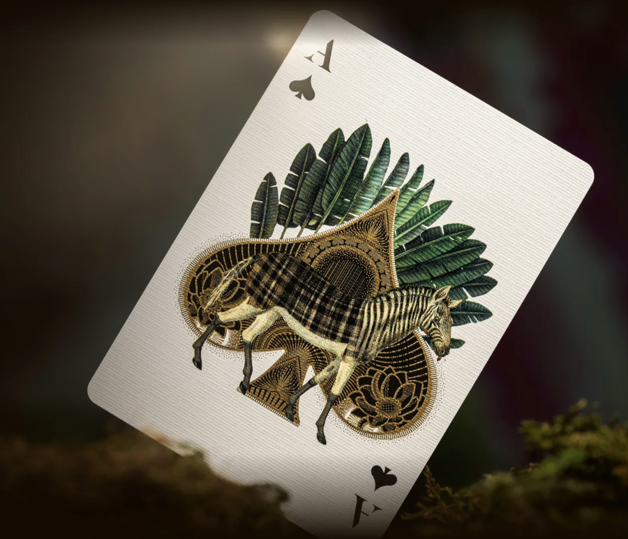 Extinct Animals Moooi Playing Cards Playing Cards by Theory11