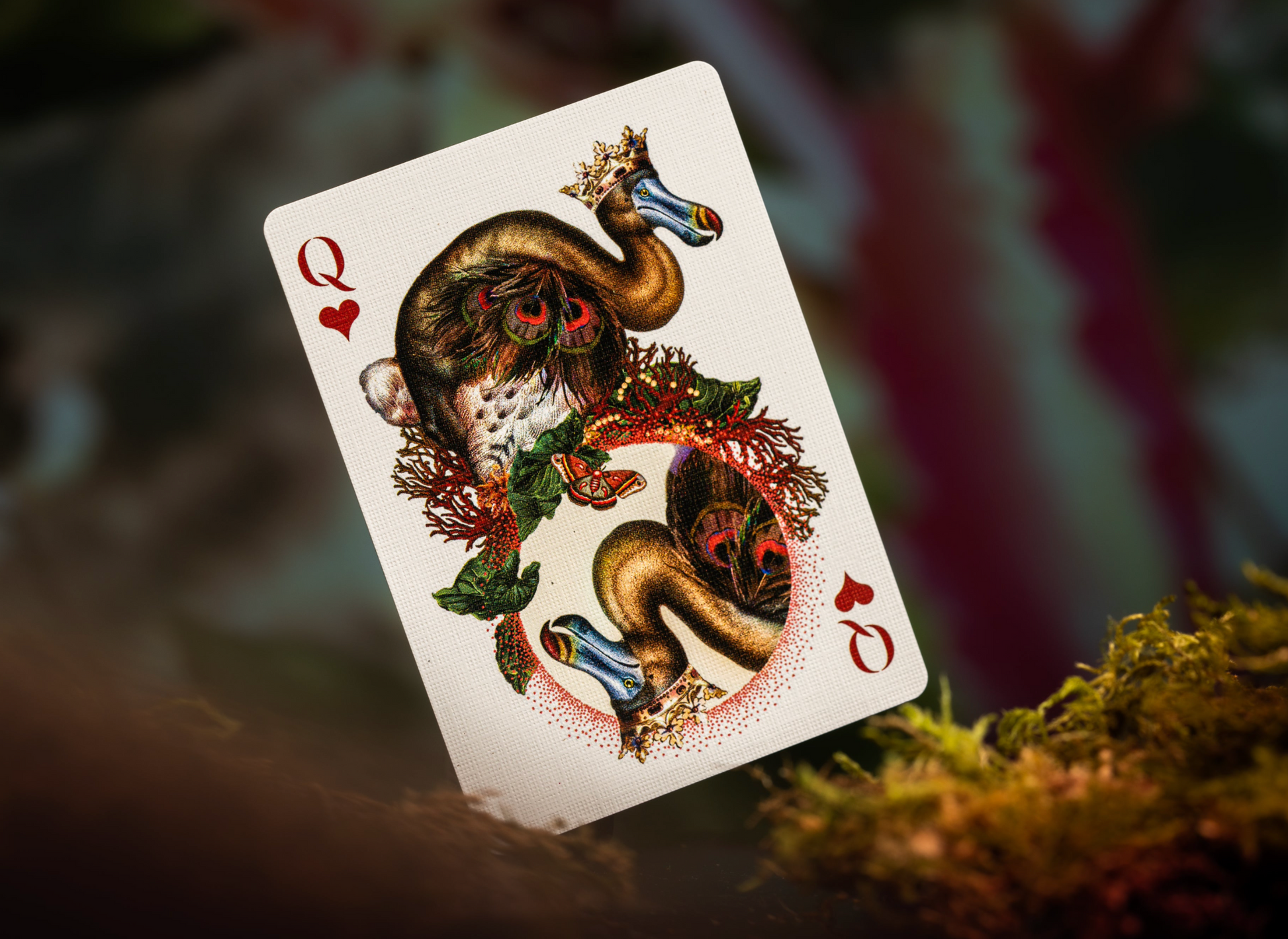 Extinct Animals Moooi Playing Cards Playing Cards by Theory11