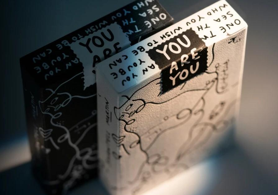 Shantell Martin Playing Cards by theory11- Black Playing Cards by Theory11