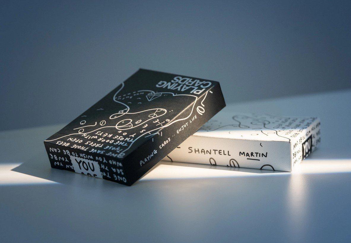 Shantell Martin Playing Cards by theory11- White Playing Cards by Theory11