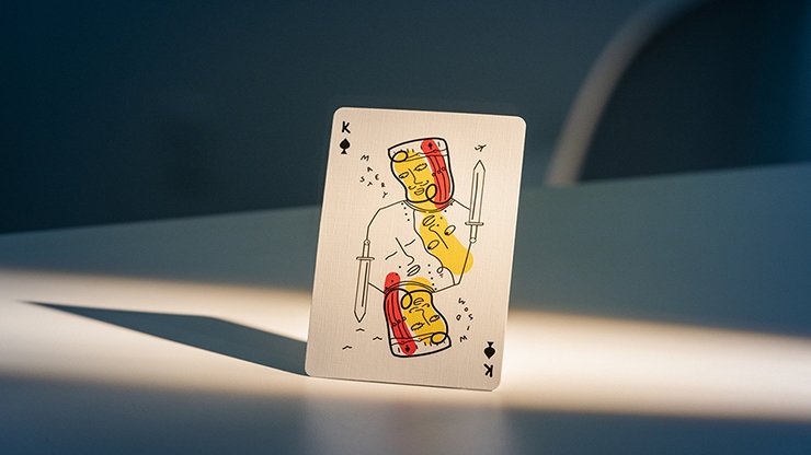 Shantell Martin Playing Cards by theory11- White Playing Cards by Theory11