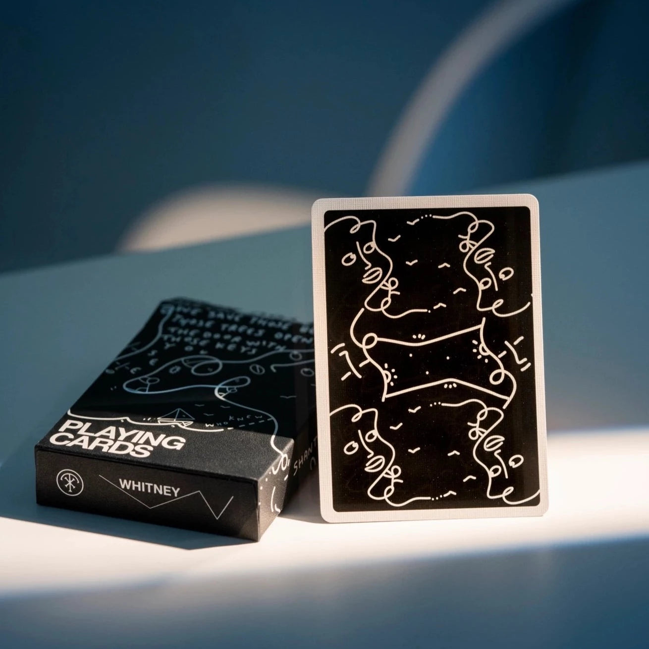 Shantell Martin Playing Cards by theory11- Black Playing Cards by Theory11