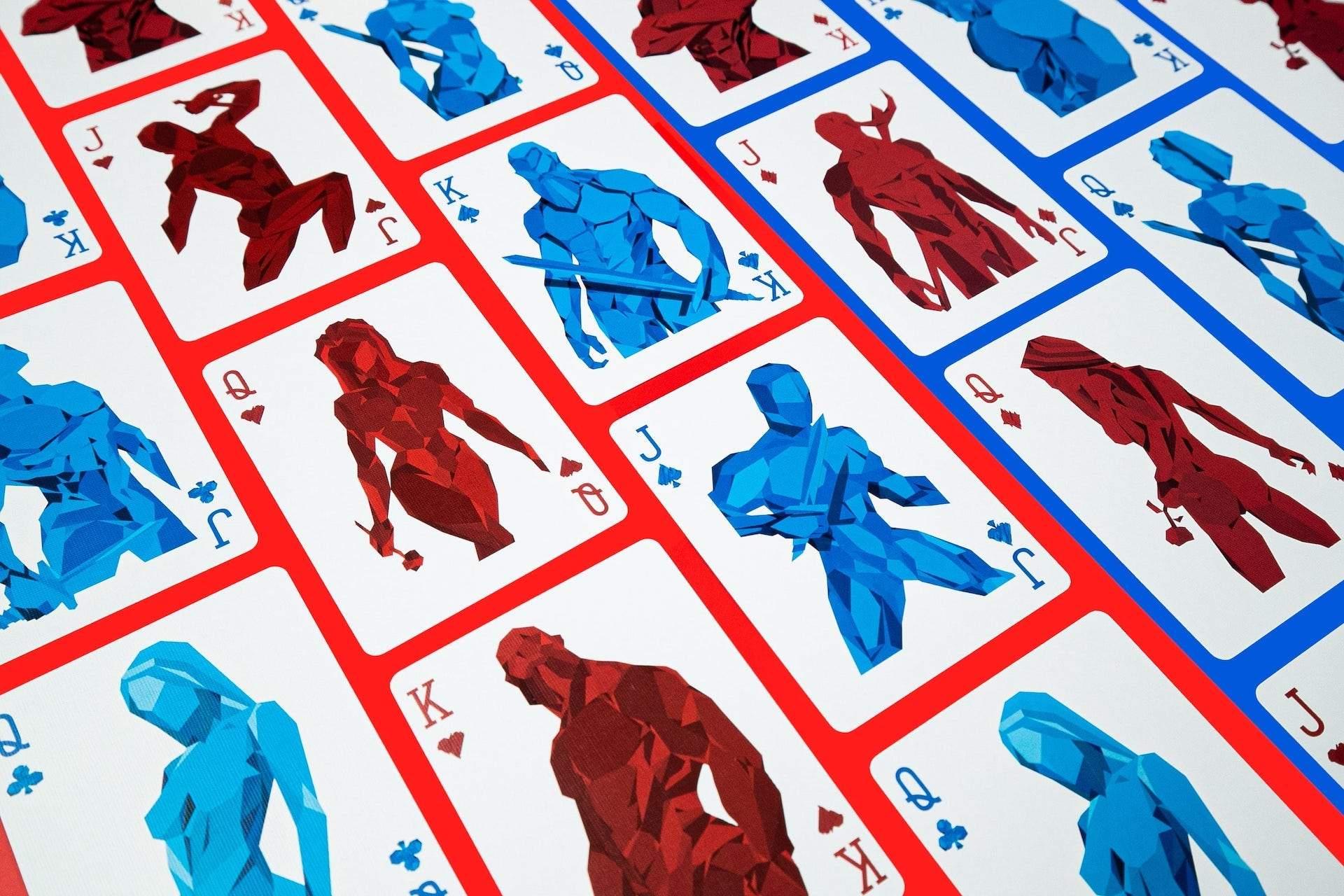 Shark Playing Cards by Riffle Shuffle Playing Card Company