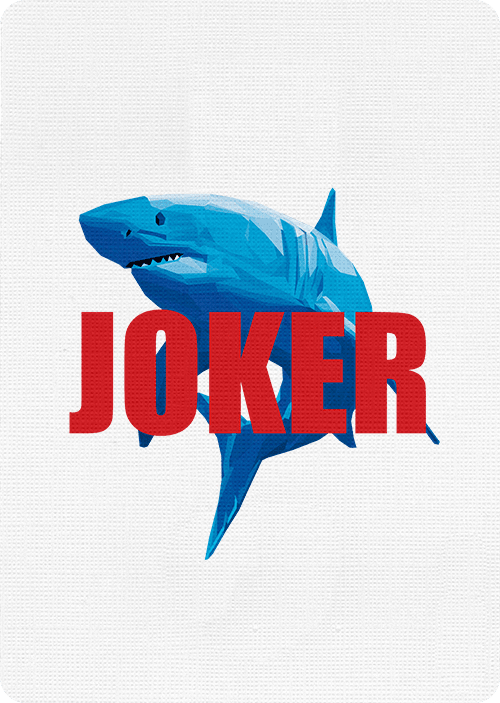 Shark Playing Cards by Riffle Shuffle Playing Card Company