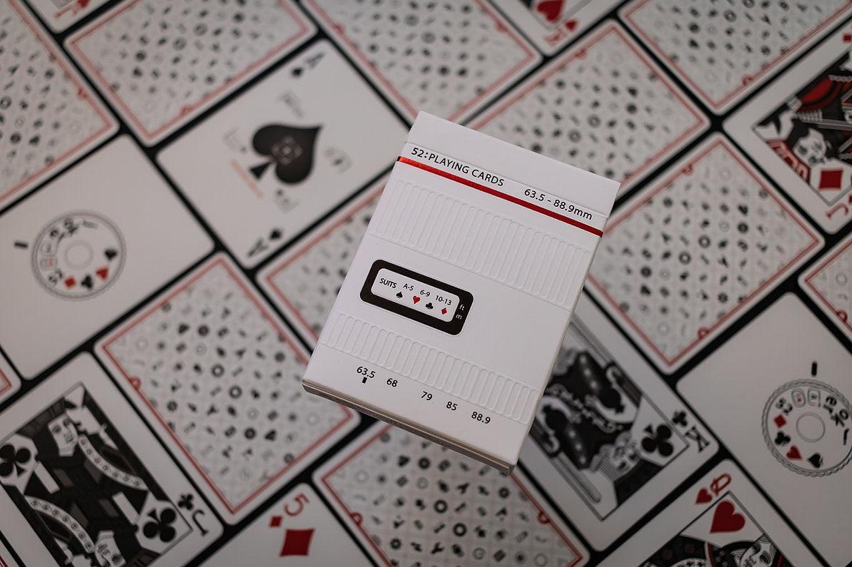 Shooters Playing Cards - Collector's Edition White Playing Cards by The Dutch Card House Company