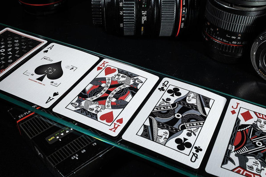 Shooters Playing Cards - Black Special Edition Playing Cards by The Dutch Card House Company