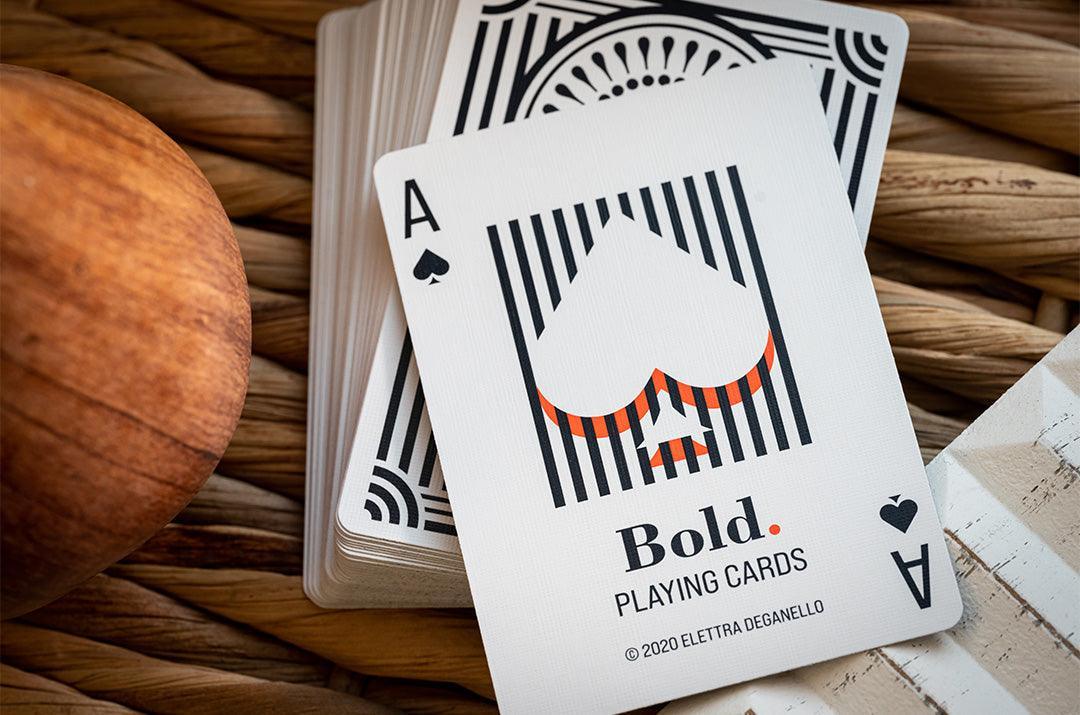 Bold Playing Cards - Standard Edition Playing Cards by Elettra Deganello