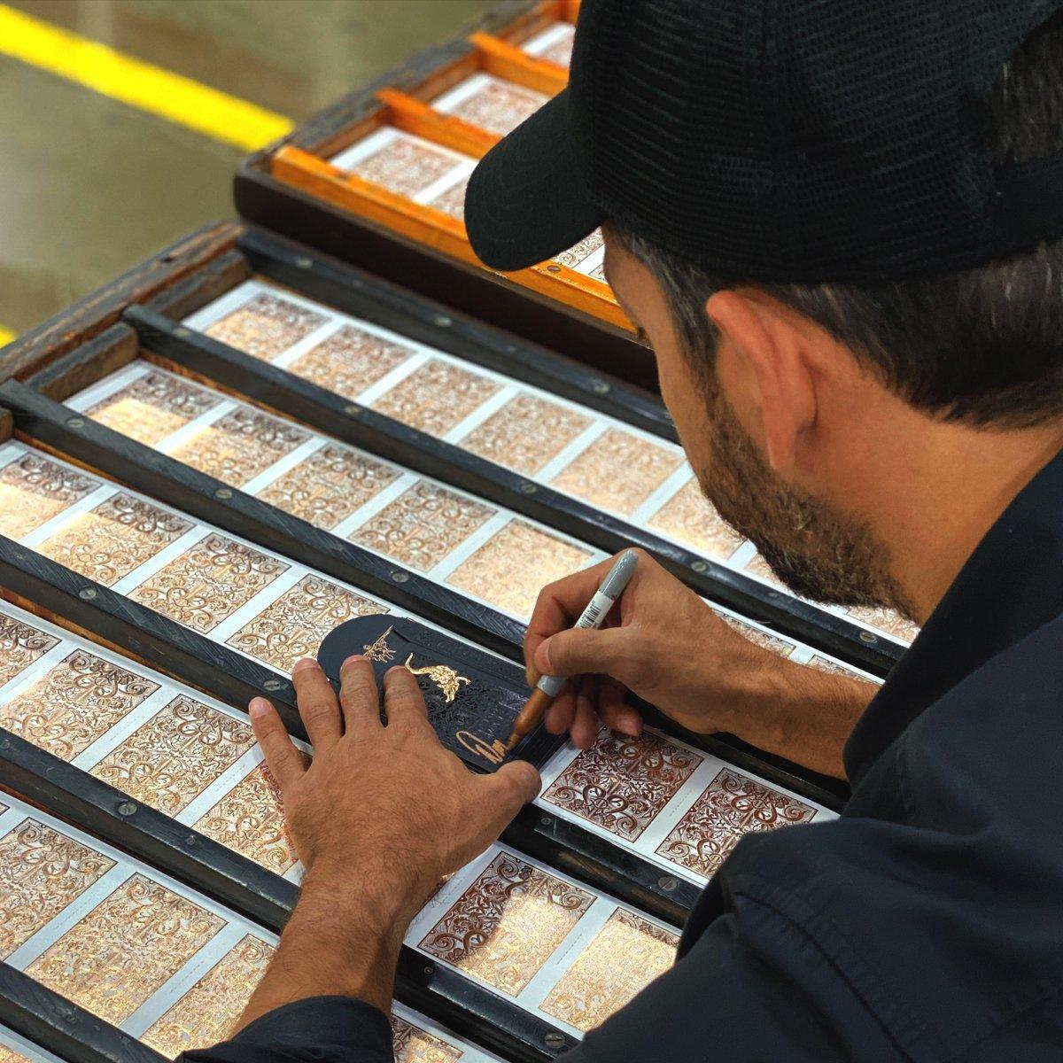 Signed Rose Gold Gatorbacks Playing Cards by David Blaine