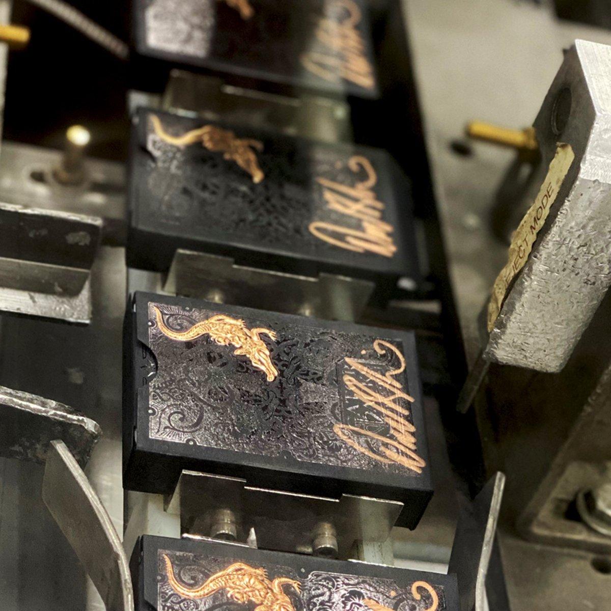 Signed Rose Gold Gatorbacks Playing Cards by David Blaine