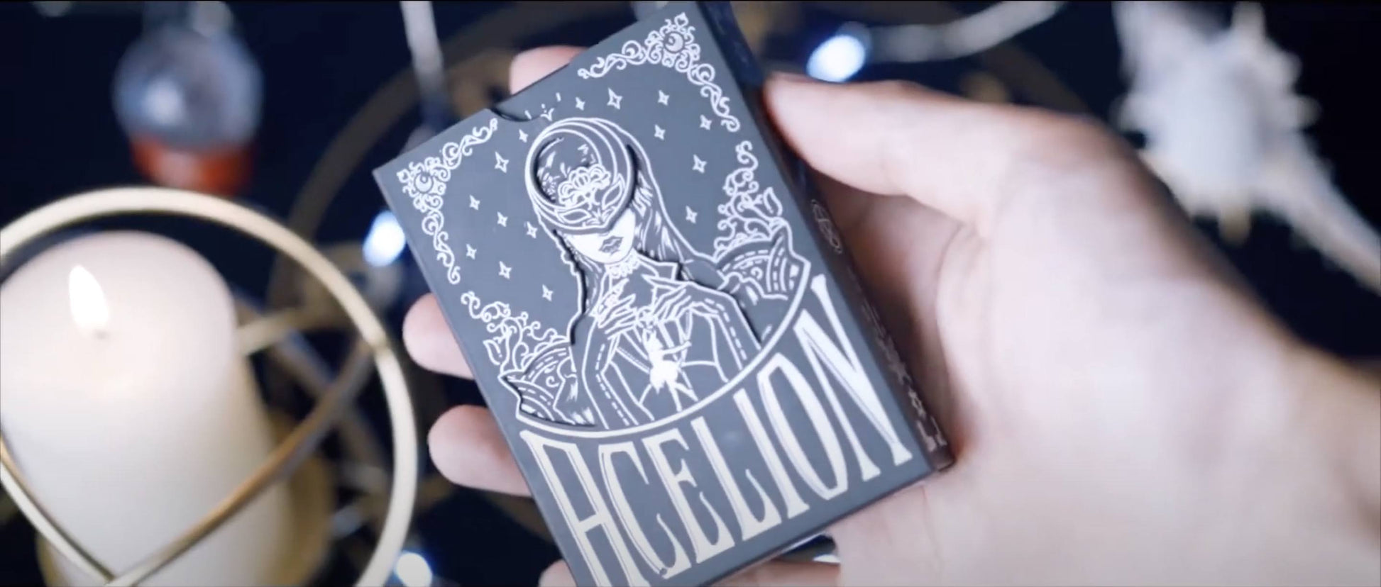 Silence (Gilded) Playing Cards by RarePlayingCards.com