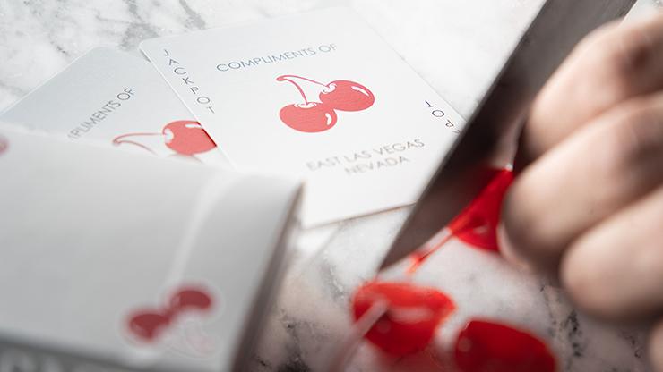 Cherry Casino Playing Cards - McCarran Silver Playing Cards by Pure Imagination Projects