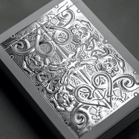 Silver Gatorbacks – Rare Playing Cards