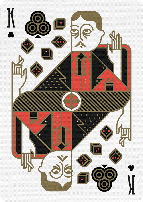 Sin City Playing Cards by Riffle Shuffle Playing Card Company