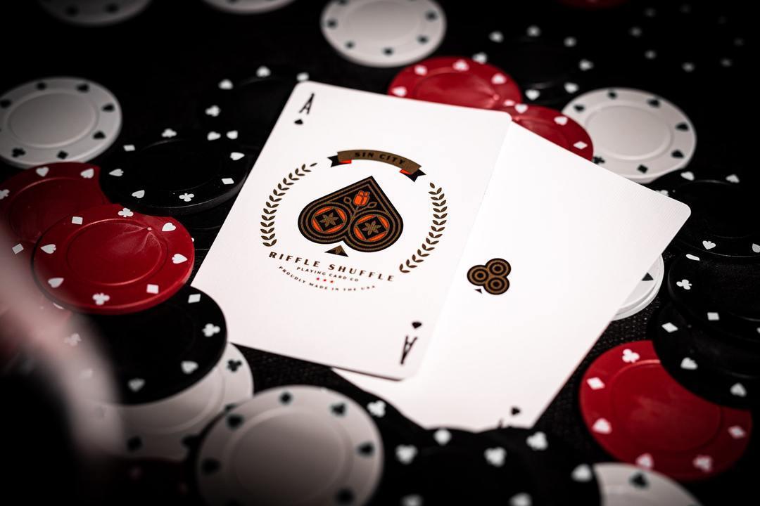Sin City Playing Cards by Riffle Shuffle Playing Card Company