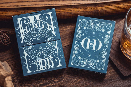Smoke & Mirrors Playing Cards set - V8 Blue Playing Cards by Smoke & Mirrors Playing Cards