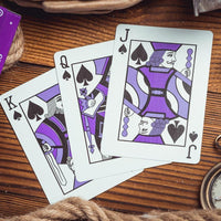 Purple V9 Smoke & Mirrors Playing Cards by Card Mafia – Rare
