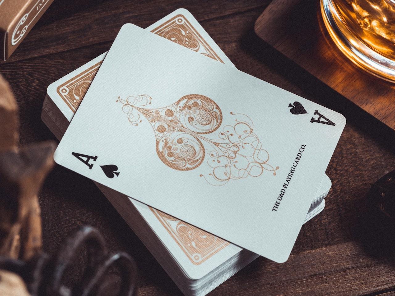 Smoke & Mirrors Playing Cards - V8 Gold Standard Edition Playing Cards by Dan & Dave