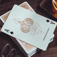 Smoke & Mirrors by Dan And Dave Playing Cards V8 Gold – Rare Playing Cards