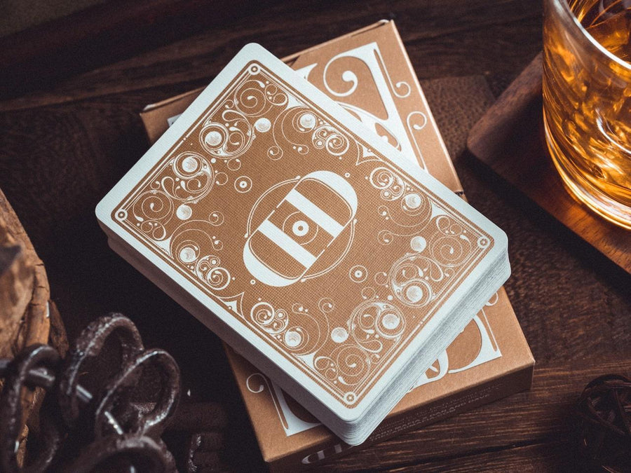 Smoke & Mirrors Playing Cards - V8 Gold Standard Edition Playing Cards by Dan & Dave