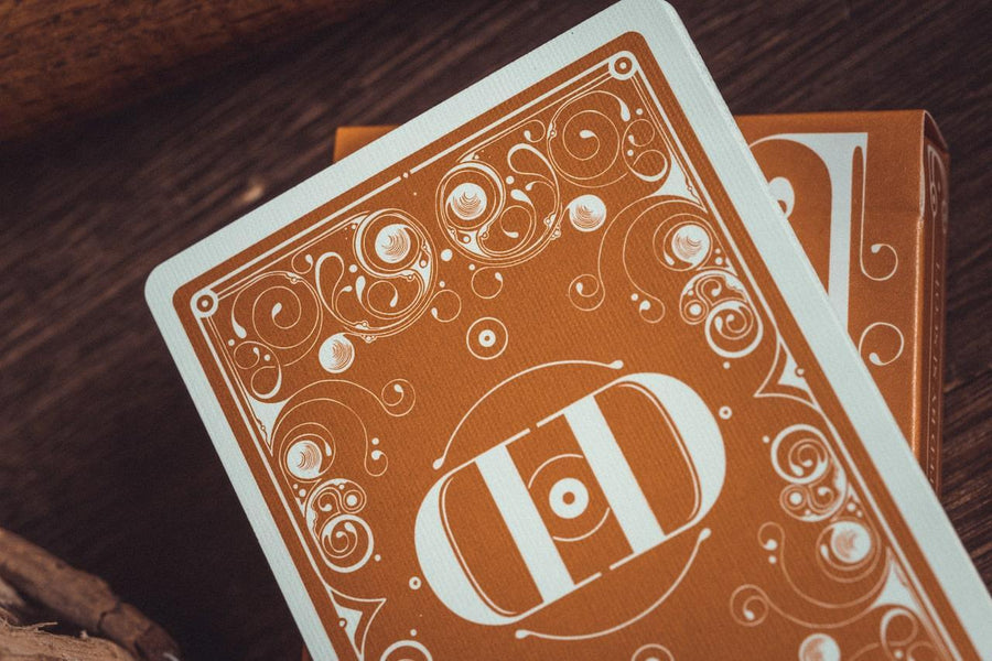 Smoke & Mirrors Playing Cards - V8 Bronze Standard Edition Playing Cards by Smoke & Mirrors Playing Cards