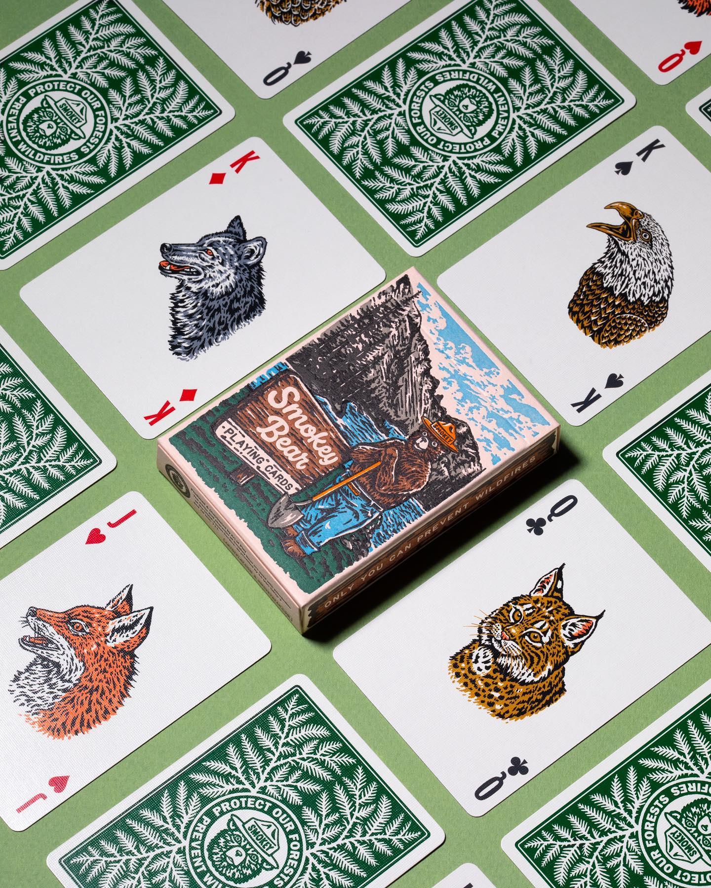 Smokey Bear Playing Cards Playing Cards by Art of Play