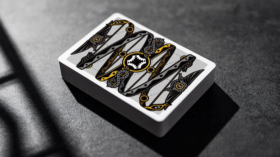 Snakes and Ladders Playing Cards Playing Cards by Mechanic Industries
