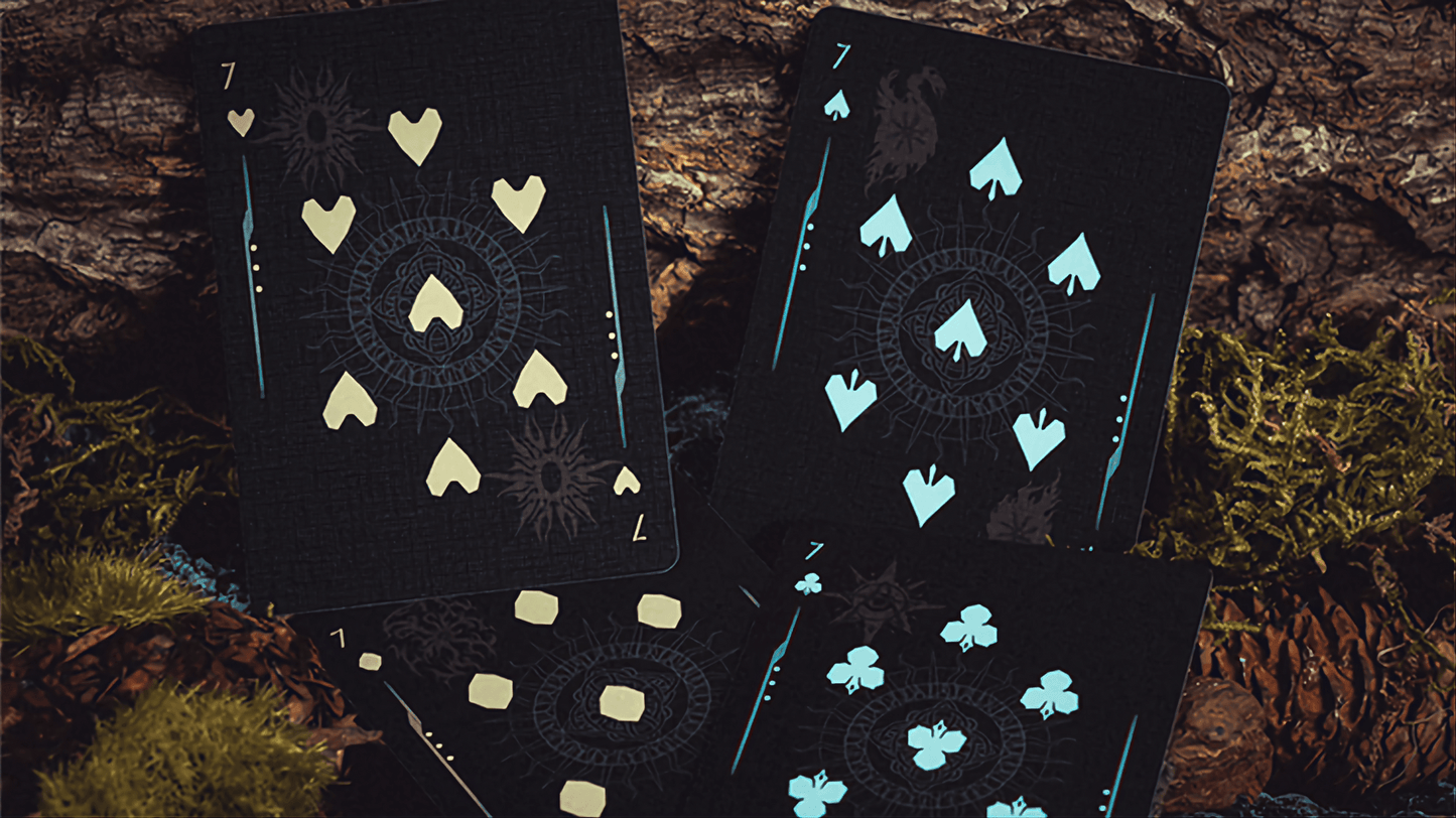 Mysterious Journey Playing Cards Playing Cards by Solokid Playing Cards
