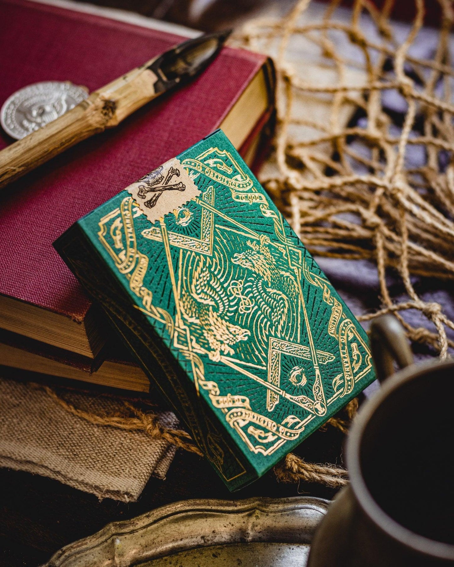 Sons of Liberty Playing Cards - Green Edition Playing Cards by Dan & Dave