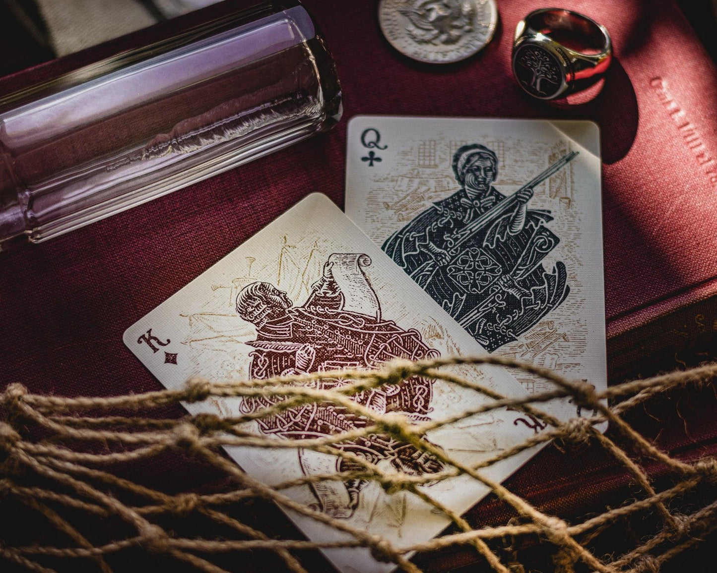 Sons of Liberty Playing Cards - Green Edition Playing Cards by Dan & Dave