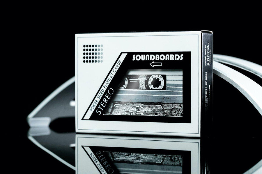 Soundboards V3 Midnight Edition Playing Cards by Riffle Shuffle Playing Card Company