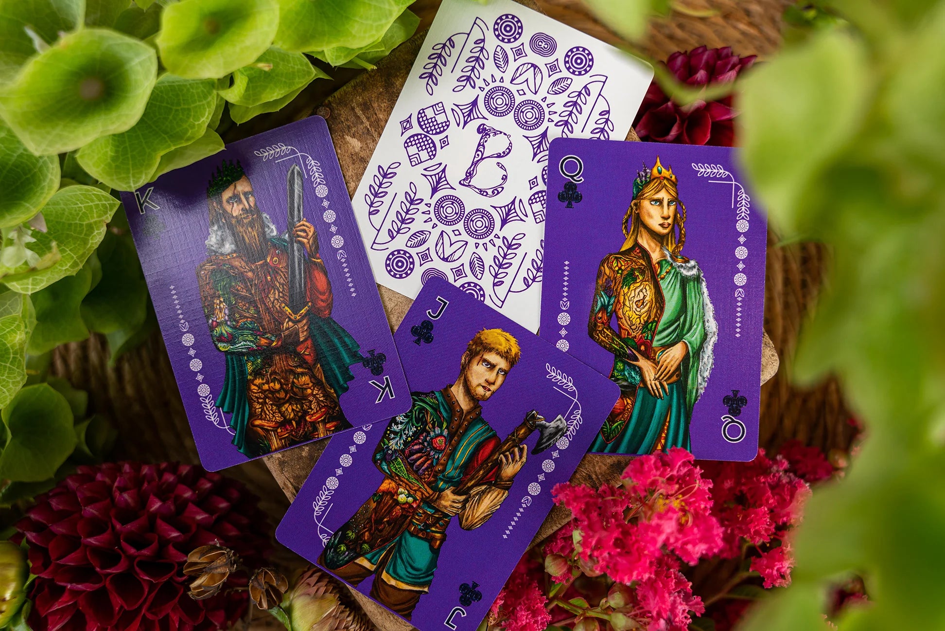 Botanica Special Edition Gilded Playing Cards Playing Cards by Curio Playing Cards