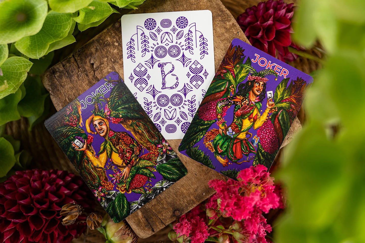 Botanica Special Edition Gilded Playing Cards Playing Cards by Curio Playing Cards