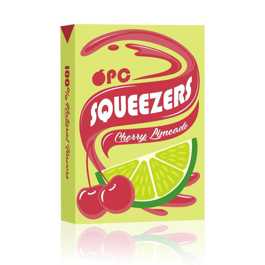 Squeezers V4 Playing Cards - Cherry Limeade Playing Cards by Organic Playing Cards