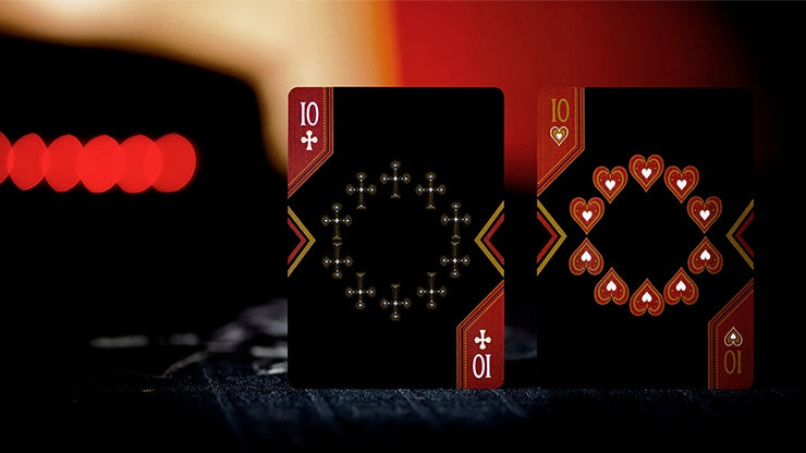 Standard Edition Dark Lordz (Black) by De'vo Playing Cards by De'vo