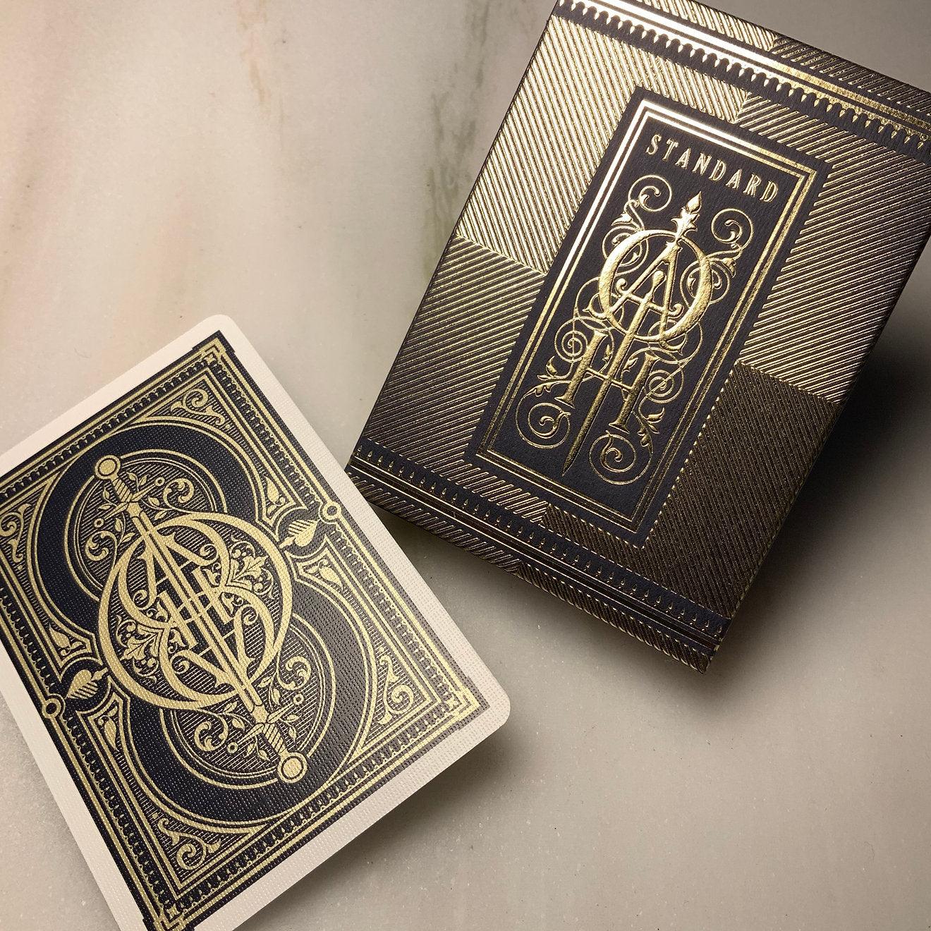 Standard Players Navy Blue - Oath Playing Cards by Lotrek Playing Cards by Oath Playing Cards