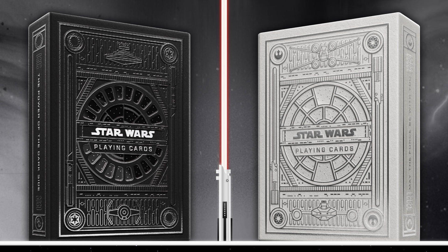 Star Wars - Silver Special Edition Playing Cards by Theory11