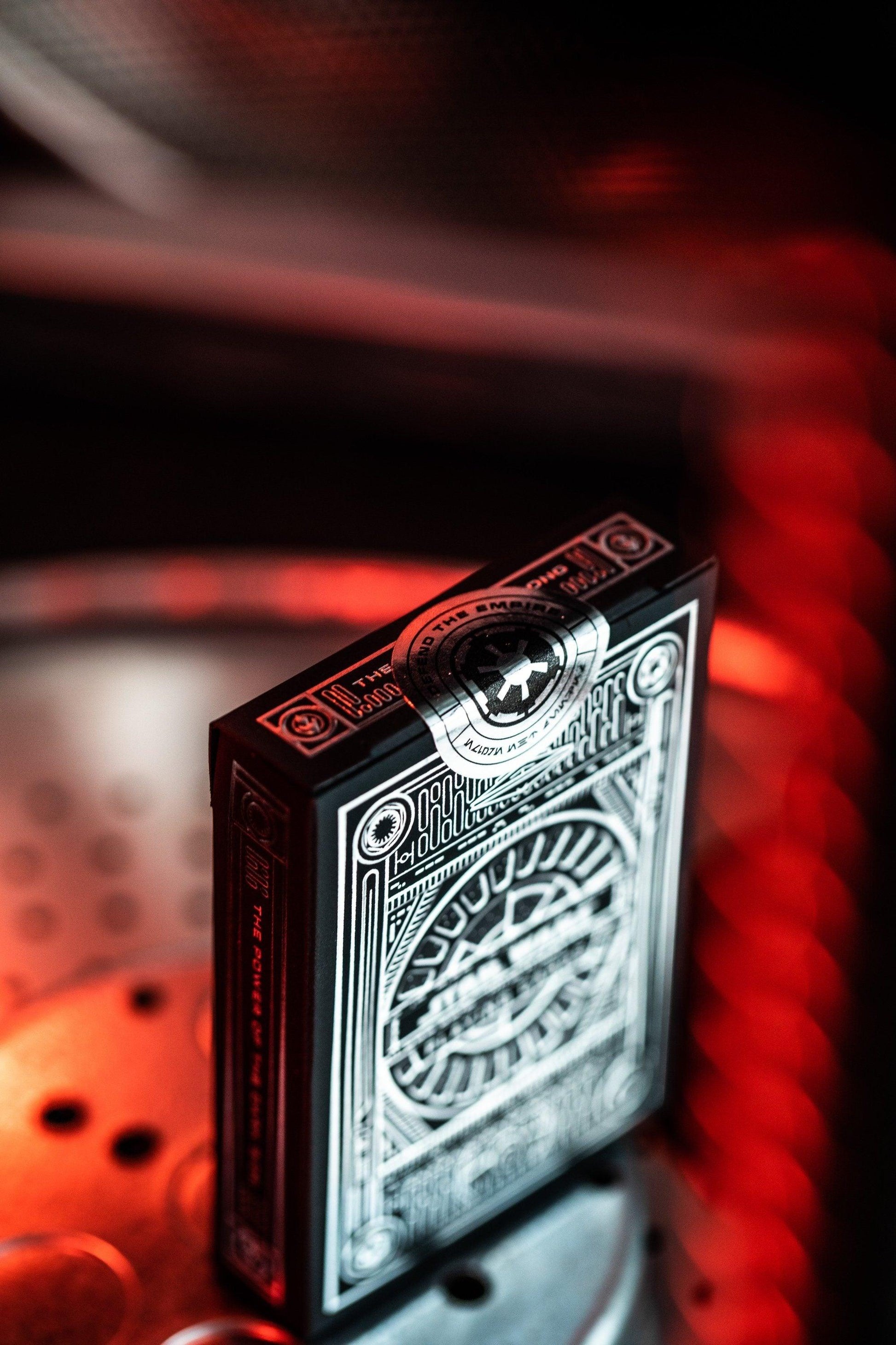 Star Wars Playing Cards Silver Edition Dark Side Star Wars Playing Cards Silver Edition Dark Side