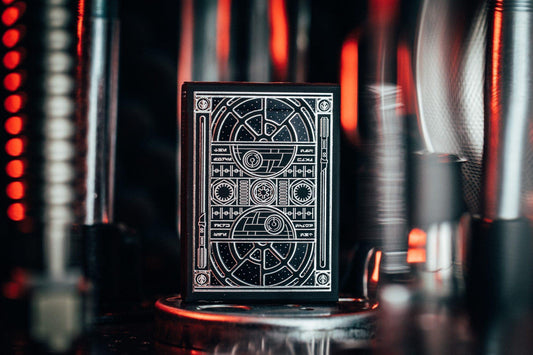 Star Wars Silver Special Edition (The Dark Side) Playing Cards by Theory11