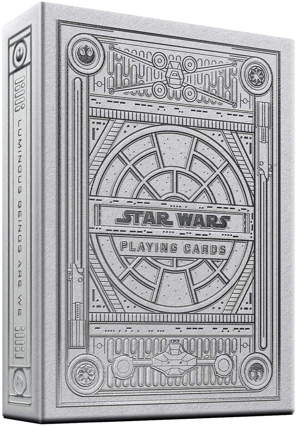 Star Wars - Silver Special Edition Playing Cards by Theory11