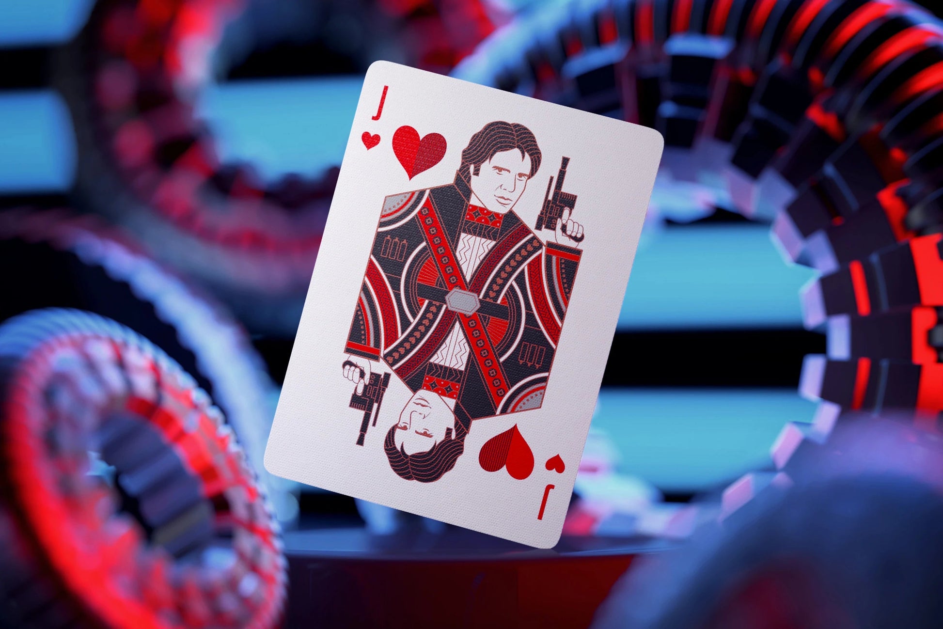 star wars holographic playing cards Star Wars Playing Cards Gold Version
