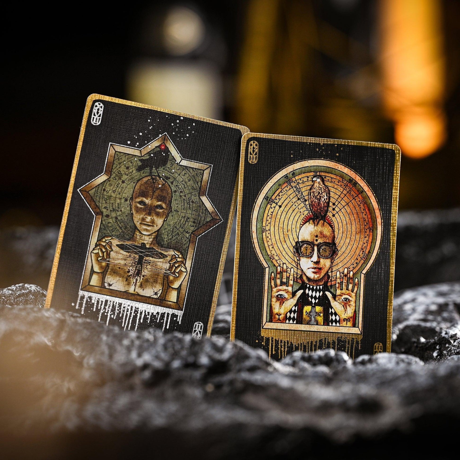 Black Requiem Counterspell Playing Cards Playing Cards by Stockholm 17
