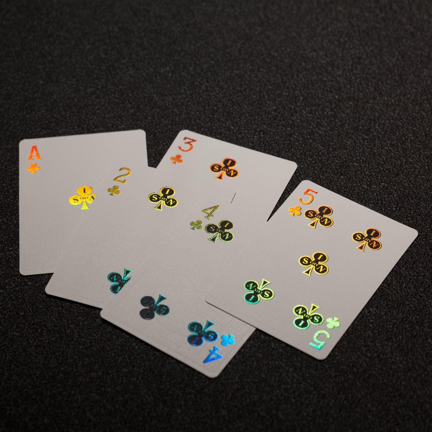 Ultraviolet - Vegas Diffractor Playing Cards by VXD Gaming