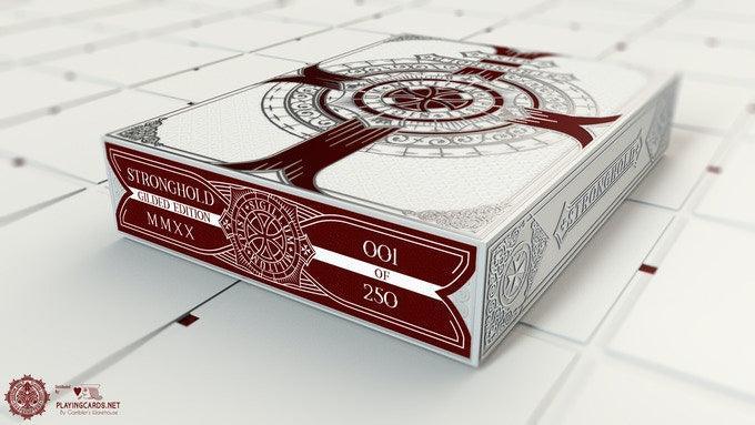 Rare - Gilded Stronghold Natural Edition Playing Cards Playing Cards by Gamblers Warehouse